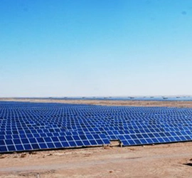 Gansu Jinchang 100MWP Photovoltaic güç istasyonu